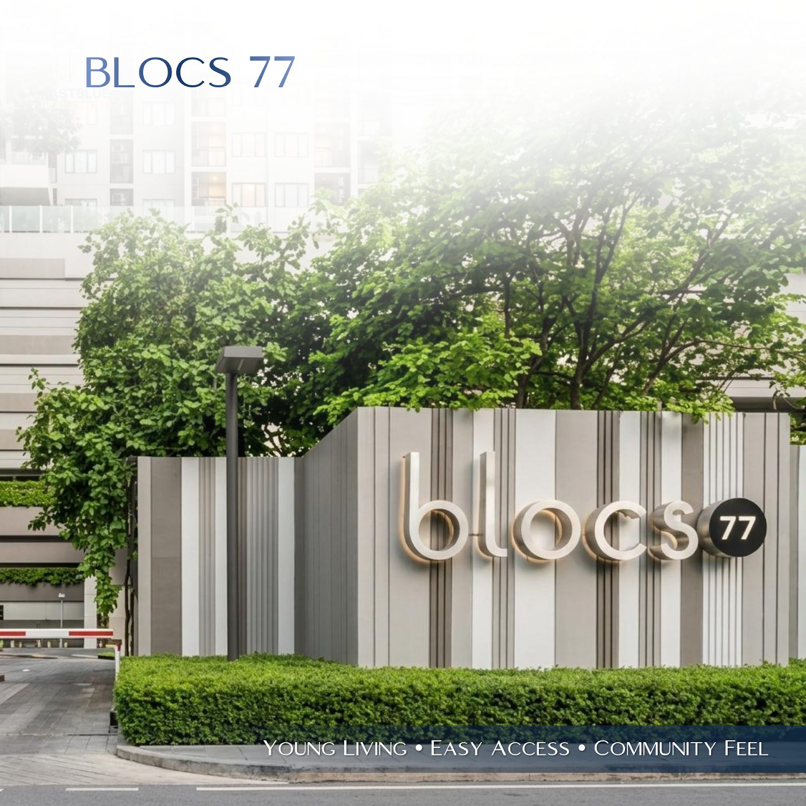 T77 Community คอมมูนิตี้สงบใจกลางสุขุมวิท รวมโครงการน่าอยู่