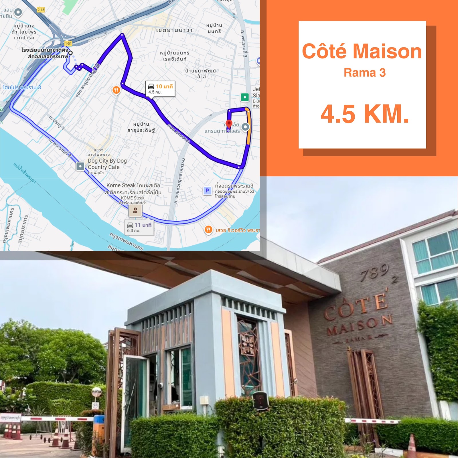 รวมบ้านและทาวน์โฮมใกล้ King's College International โซนพระราม 3 - สาธุประดิษฐ์ ส